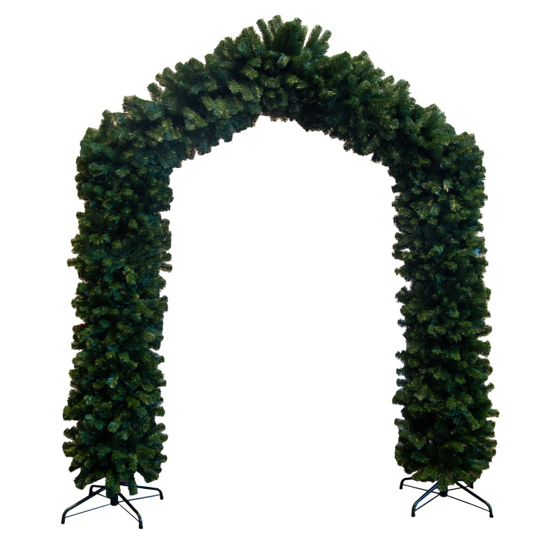 Albero plastica arco verde cm235x60h270