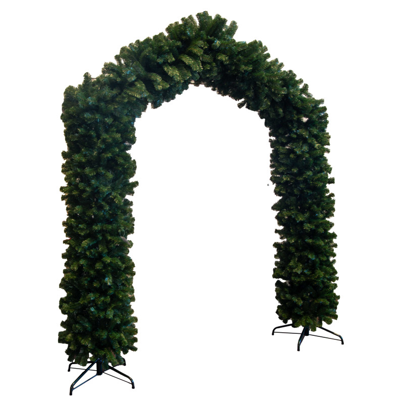 Albero plastica arco verde cm235x60h270