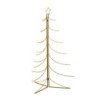 Albero espositore metallo oro cm77x77h118