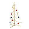 Albero espositore metallo oro cm77x77h118