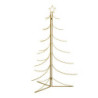Albero espositore metallo oro cm77x77h118