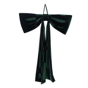 Fiocco velluto verde cm80x120