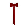 Fiocco velluto rosso cm80x220