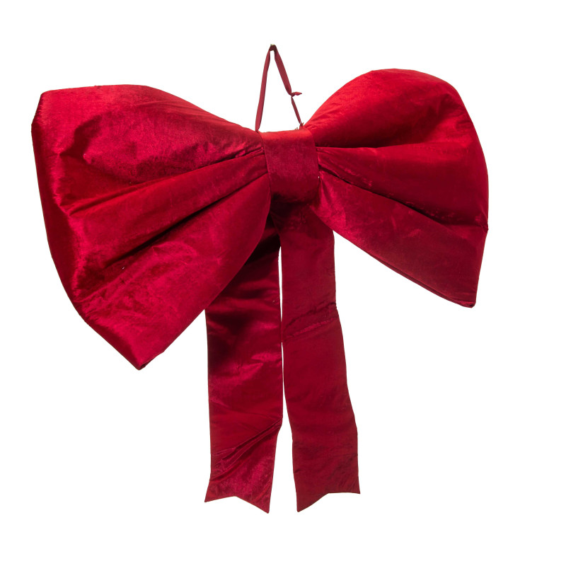 Fiocco velluto rosso cm120x130
