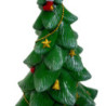 Albero resina verde con stella cm70x70h135