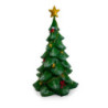 Albero resina verde con stella cm70x70h135