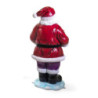 Babbo natale resina rosso con regali cm60x50h122