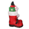 Base albero max h210 resina stivali rosso con cagnolini