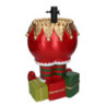 Base albero max h210 resina gambe di elfo rosso cm33x28h55,5