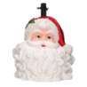 Base albero max h150 resina babbo natale rosso cm40x35,2h51