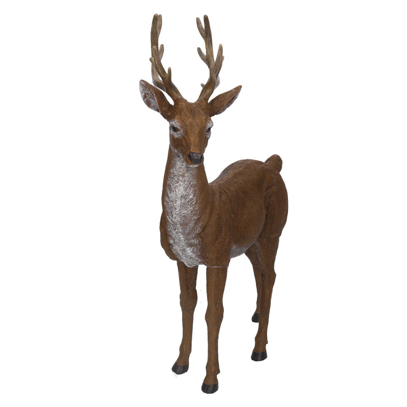 Renna resina naturale cm29x17h45