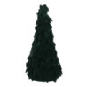 Albero velluto fiocchi verde cm ø30h60