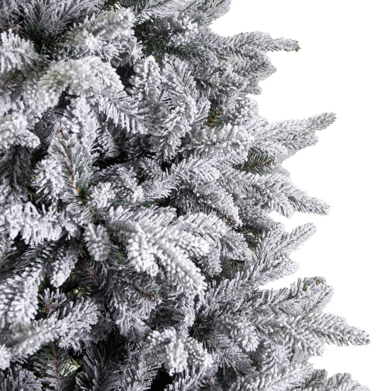 Albero Catinaccio verde innevato 1910 rami cm ø120h180
