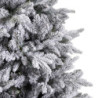 Albero Catinaccio verde innevato 1910 rami cm ø120h180