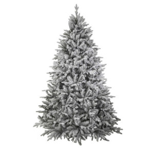 Albero Catinaccio verde innevato 2786 rami cm ø140h210