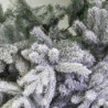 Albero Rochebrune verde innevato 694 rami cm ø96h150