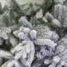 Albero Rochebrune verde innevato 1401 rami cm ø130h210