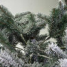 Albero Rochebrune verde innevato 1401 rami cm ø130h210