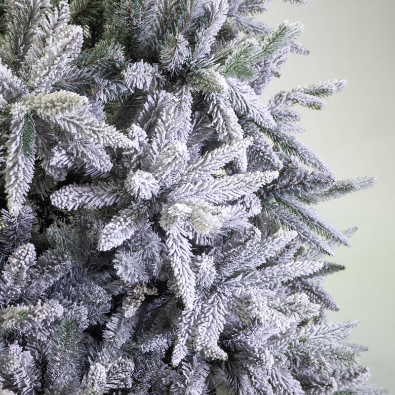 Albero Rochebrune verde innevato 2003 rami cm ø140h240