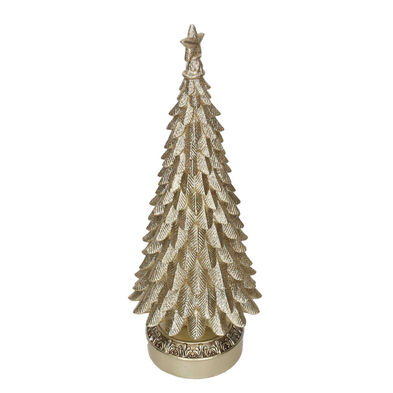Albero resina oro cm ø30h80