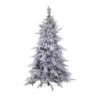 Albero Monte Mulberry verde innevato 1490 rami 1300 led cm