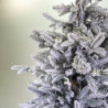 Albero Monte Mulberry verde innevato 1490 rami 1300 led cm
