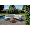 Set angolare Moia Saint Tropez alluminio resin wood giardino