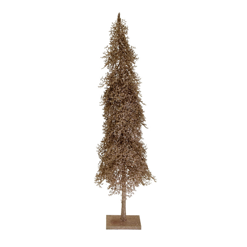 Albero plastica oro cm38,1x38,1h122
