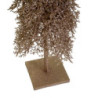 Albero plastica oro cm38,1x38,1h122