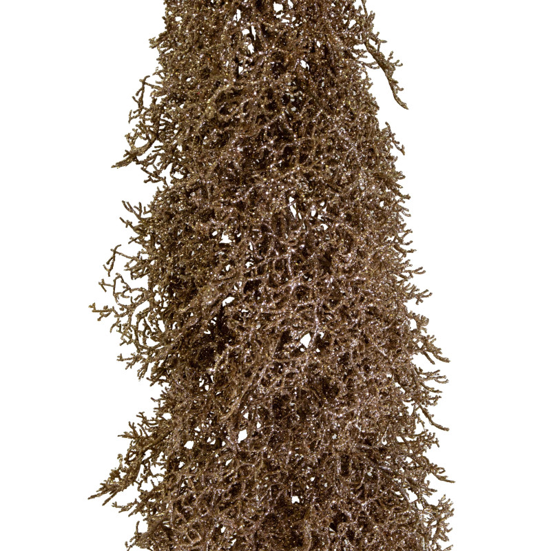 Albero plastica oro cm38,1x38,1h122