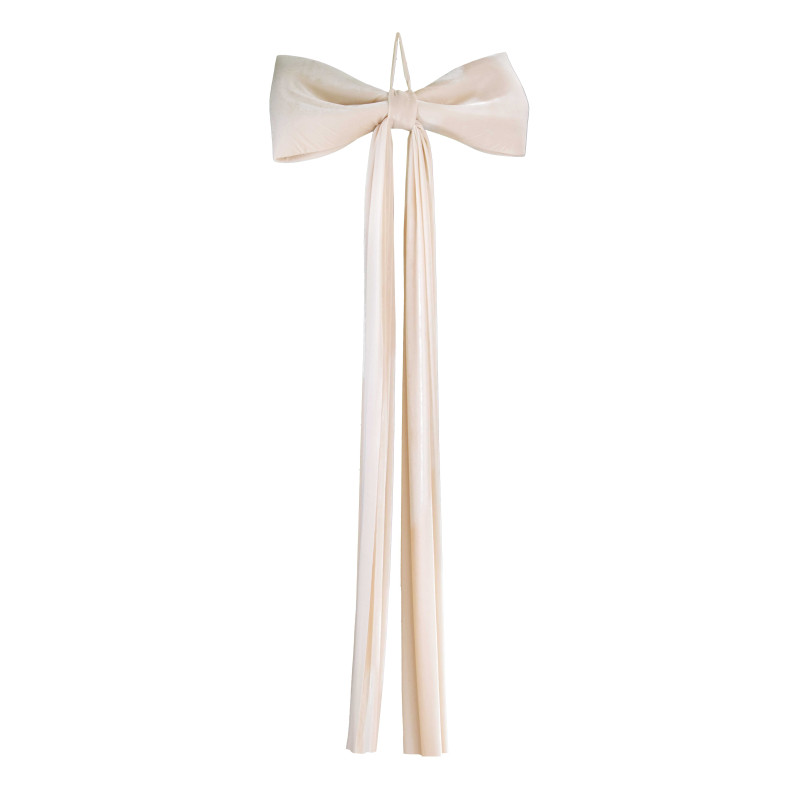 Fiocco velluto beige cm80x220