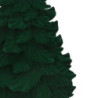 Portacandele resina albero oro floccato verde cm20x19h36