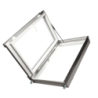 Finestra da tetto FAKRO PWP apertura a libro in PVC bianco | Levante Shop