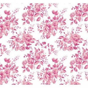 Zoom Scatola cartone 1-5 rose rosa quadra cm27,7x27,7h19,3