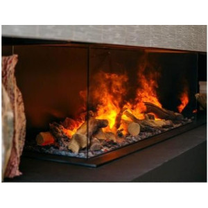 Elecharme Linear trifacciale caminetto elettrico ad acqua 16:9