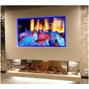 Alisa 160 camino elettrico a LED da incasso