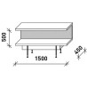 Incasso Design 1500 trifacciale | Maisonfire