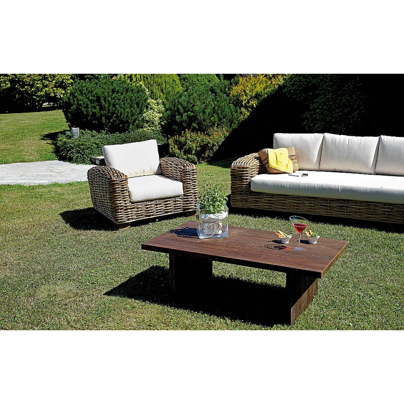 Set MOIA Bangalore rattan gigante naturale salotto giardino