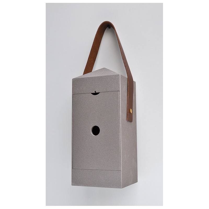 Orologio a cucù Lanterna da parete o appoggio con manico in cuoio