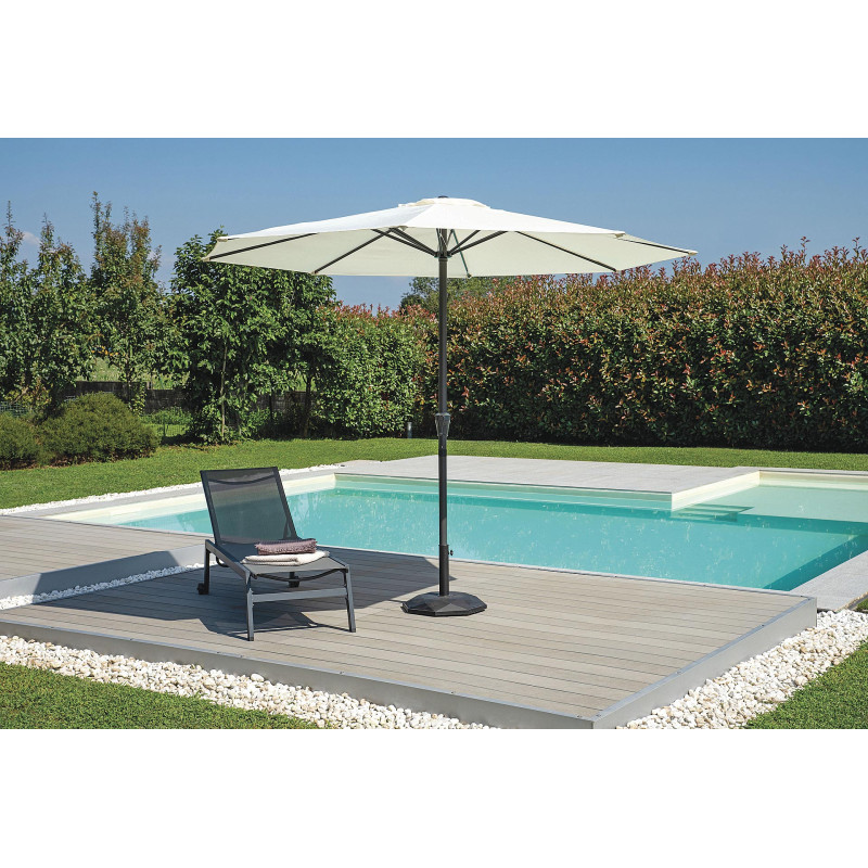Ombrellone 3m tondo palo centrale Moia da giardino