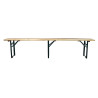 Set 2 panche Moia birreria 220x24x48 cm robuste da esterno