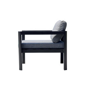 Zoom Set Di 2 Poltrone Coffee Set Marsiglia Alu Antracite Moia