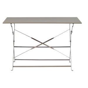 Zoom Tavolo Bistrò MOIA 110x70cm pieghevole tortora