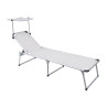 Set 2 brandine Moia 3 gambe con tettuccio alto avorio giardino