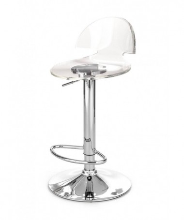 Sgabello in metacrilato Susy - set da 2 trasparente