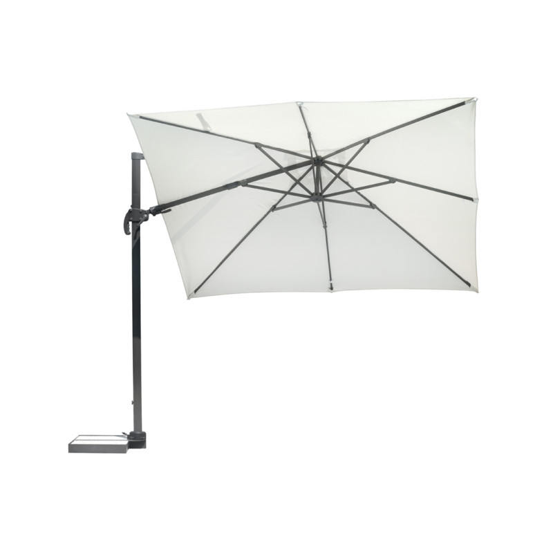 Ombrellone California Moia 3x3m antracite tilt basculante