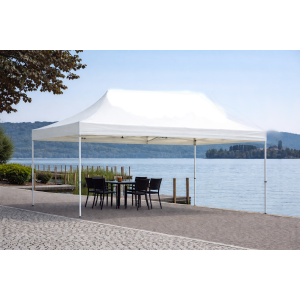 Gazebo 3x4,5 Pieghevole Con Traliccio Centrale In Alluminio Moia