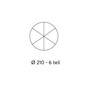 Zoom Set Di 4 Ombrelloni Eolo 210/6 - Uv Protection - Prolunga A Vite Moia
