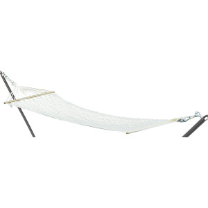 Amaca rete di cotone con stecche 200x80 Moia giardino