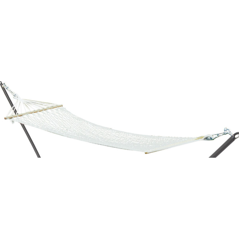 Amaca rete di cotone con stecche 200x80 Moia giardino